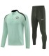 گرمکن شلوار نیم زیپ تیم چلسی سبز Chelsea sweatpants G