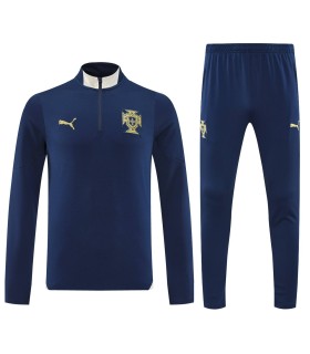 گرمکن شلوار نیم زیپ تیم ملی پرتغال Portugal sweatpants NVY