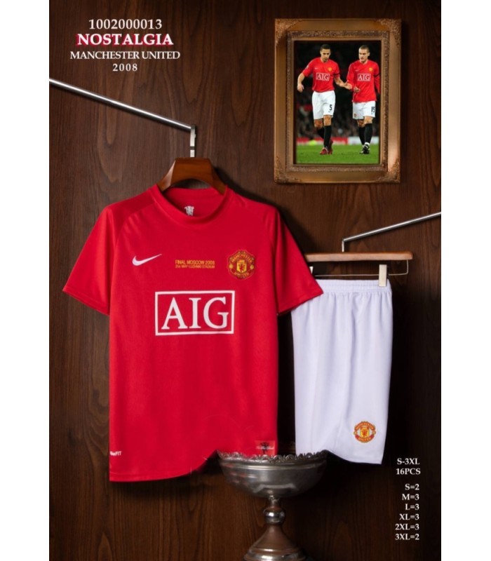 تیشرت و شورت کلاسیک تیم آث میلان Ac Milan Classic Home Kit 2013