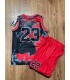 رکابی و شورت بسکتبالی بچگانه بولز 23 قرمز مشکی BULLS Jersey Kid's Basketball