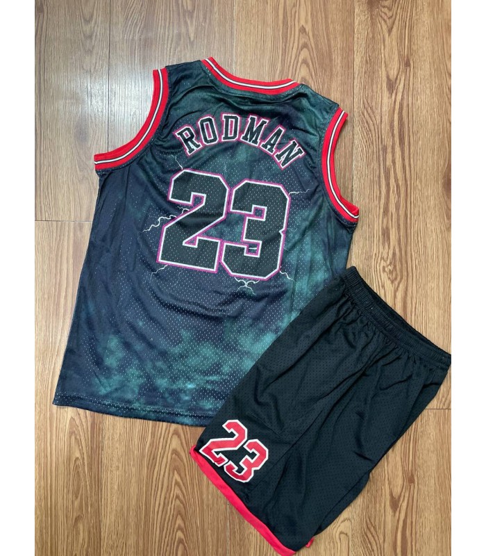 رکابی و شورت بسکتبالی بچگانه بولز 23 کاستوم BULLS Jersey Kid's Basketball