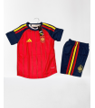 تیشرت و شورت بچگانه تیم ملی اسپانیا Spain Home kit 2026 kid's
