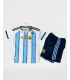 تیشرت و شورت بچگانه تیم ملی آرژانتین Argantina Home kit 2026 kid's