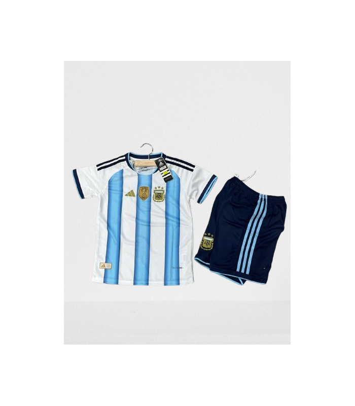 تیشرت و شورت بچگانه تیم ملی آرژانتین Argantina Home kit 2026 kid's