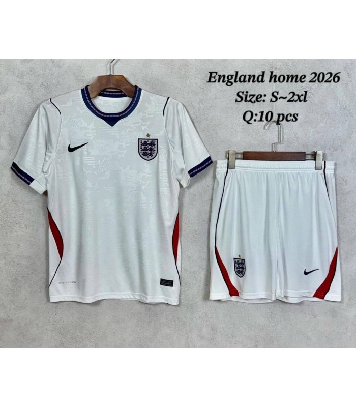 تیشرت و شورت اول 2026 تیم ملی انگلیس England Home Kit 2026