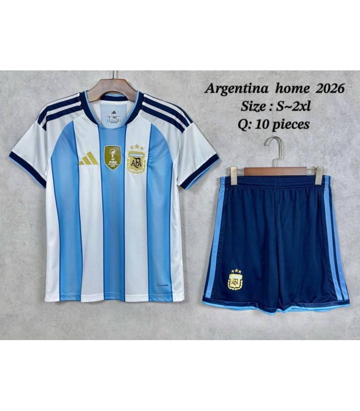 تیشرت و شورت اول 2026 تیم ملی آرژانتین Argantina Home Kit 2026