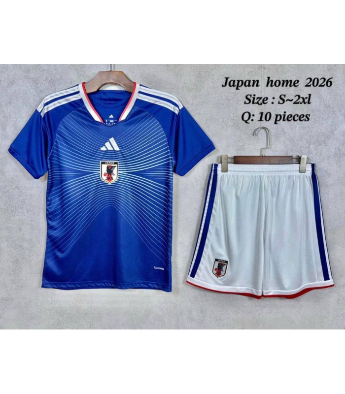 تیشرت و شورت اول 2026 تیم ملی ژاپن Japan Home Kit 2026