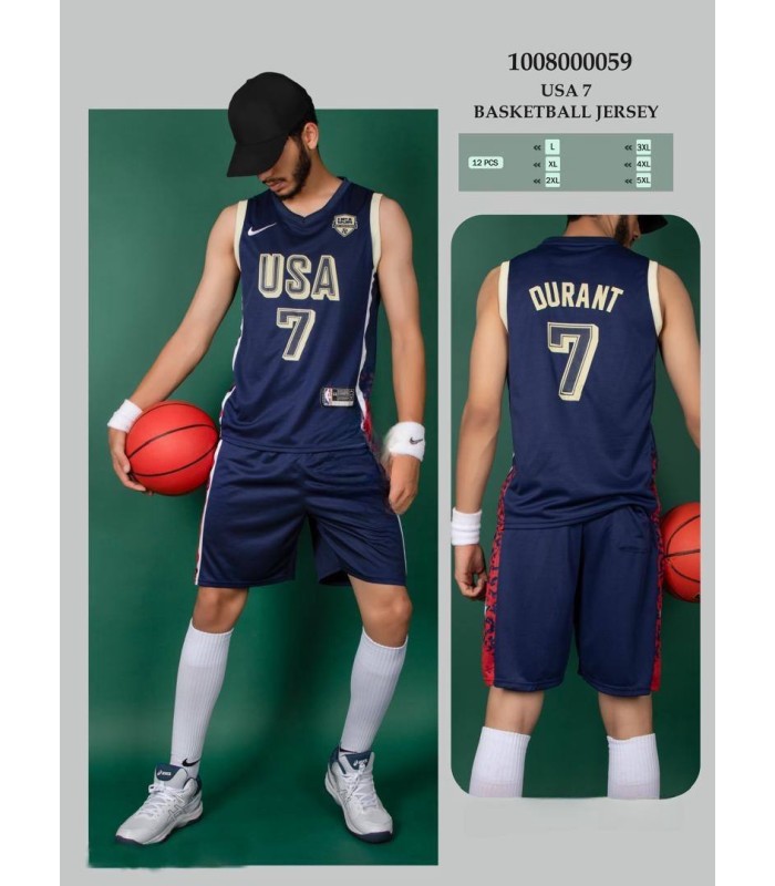 رکابی و شورت بسکتبالی آمریکا USA Basketball Jersey 2026
