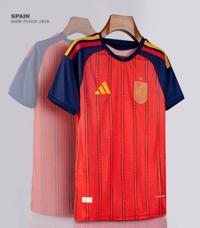 تیشرت پلیری اول تیم ملی اسپانیا 2026 جام جهانی Spain Home World Cup 2026