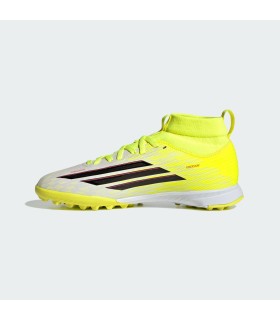 کفش بچه گانه چمن مصنوعی استوک ریز آدیداس اف پنجاه ساقدار Adidas F50 LEAGUE Mid Cut Turf Kids JR9029