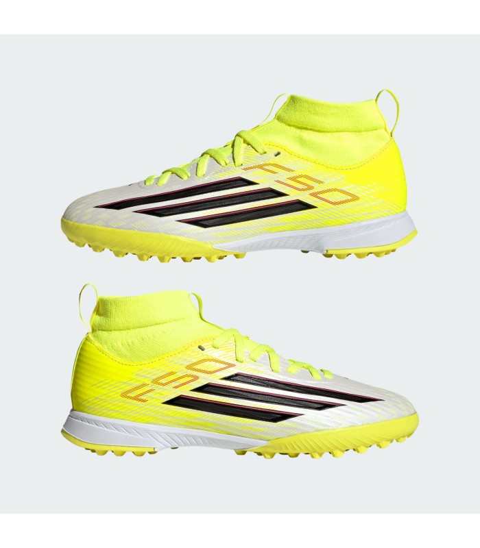 کفش بچه گانه چمن مصنوعی استوک ریز آدیداس اف پنجاه ساقدار Adidas F50 LEAGUE Mid Cut Turf Kids JR9029