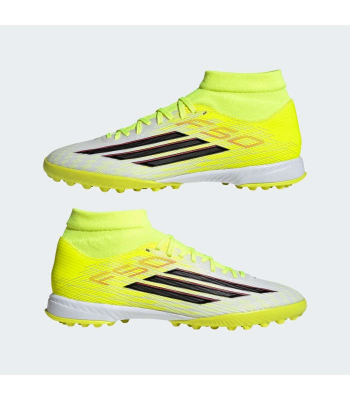 کفش چمن مصنوعی استوک ریز آدیداس اف پنجاه ساقدار Adidas F50 LEAGUE Mid Cut Turf IH9630