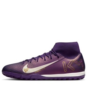 کفش چمن مصنوعی استوک ریز نایک مرکوریال سوپرفلای 10 کیلین امباپه Nike Zoom Mercurial Superfly 10 Academy TF FQ8333-500