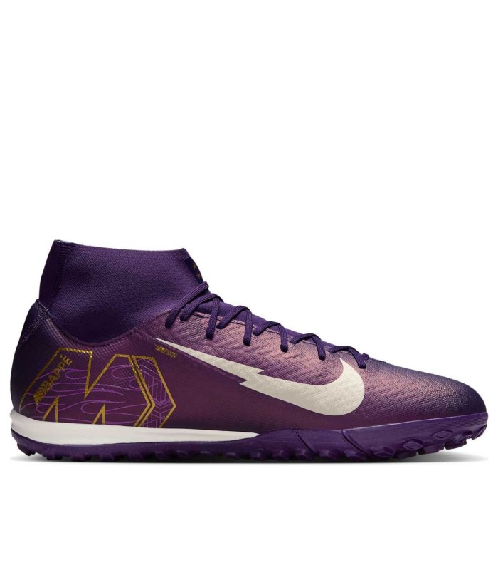کفش چمن مصنوعی استوک ریز نایک مرکوریال سوپرفلای 10 کیلین امباپه Nike Zoom Mercurial Superfly 10 Academy TF FQ8333-500