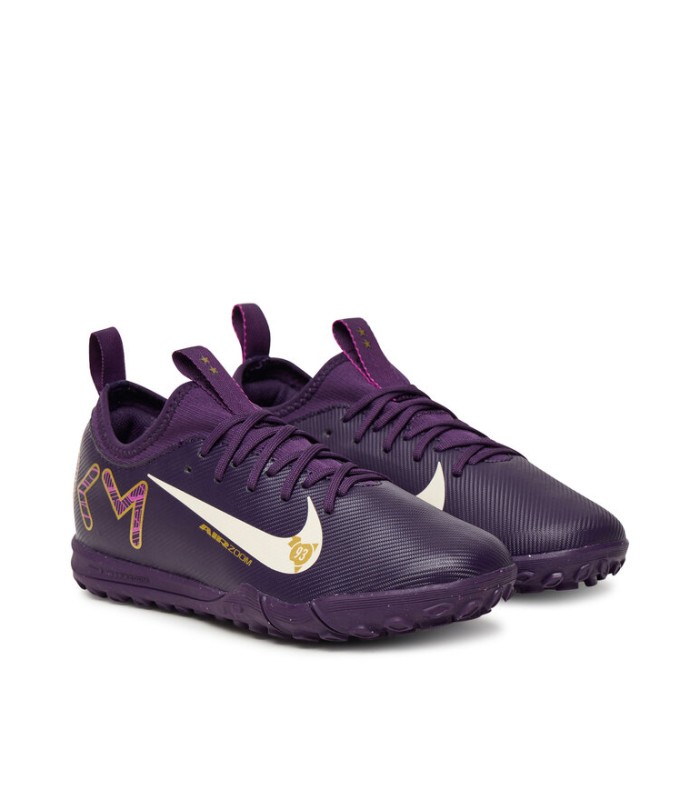 کفش بچه گانه چمن مصنوعی استوک ریز نایک مرکوریال ویپور 16 کیلین امباپه Nike Zoom Mercurial Vapor 16 Academy TF FQ8285-500