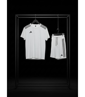تیشرت و شورت ورزشی مردانه برند آدیداس با رنگ بندی T-Shirt And Short's Men's Adidas