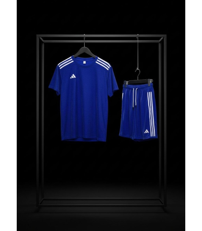 تیشرت و شورت ورزشی مردانه برند آدیداس با رنگ بندی T-Shirt And Short's Men's Adidas
