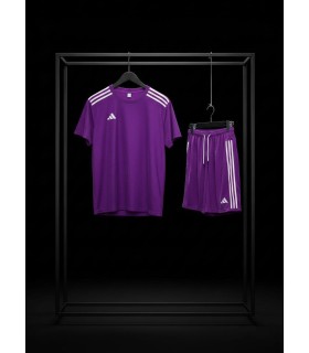 تیشرت و شورت ورزشی مردانه برند آدیداس با رنگ بندی T-Shirt And Short's Men's Adidas