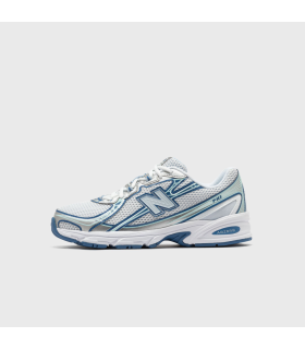 کفش پیاده روی مردانه نیوبالانس 740 طرح اصلی New Balance 740 White & Ice Blue