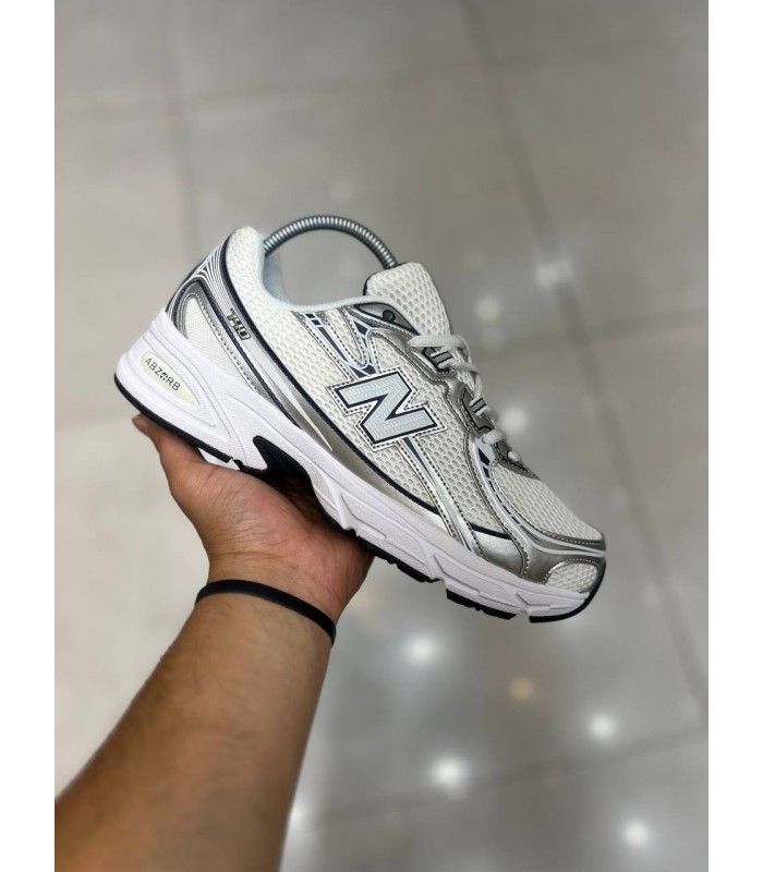کفش پیاده روی نیوبالانس 740 طرح اصلی New Balance 740 U740CG2 Metallic Silver