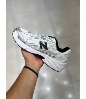 کفش پیاده روی نیوبالانس 740 طرح اصلی New Balance 740 U740CG2 Metallic Silver Nvy
