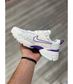 کفش پیاده روی نایک وی تو کی طرح اصلی Nike V2K Run Purple Withe