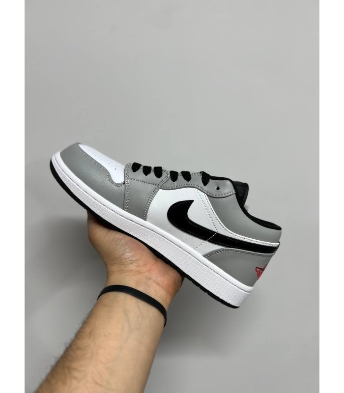 کفش پیاده روی نایک جردن وان طرح اصلی Nike Jordan One Low Gray Black