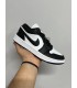 کفش پیاده روی نایک جردن وان طرح اصلی Nike Jordan One Low Black Withe