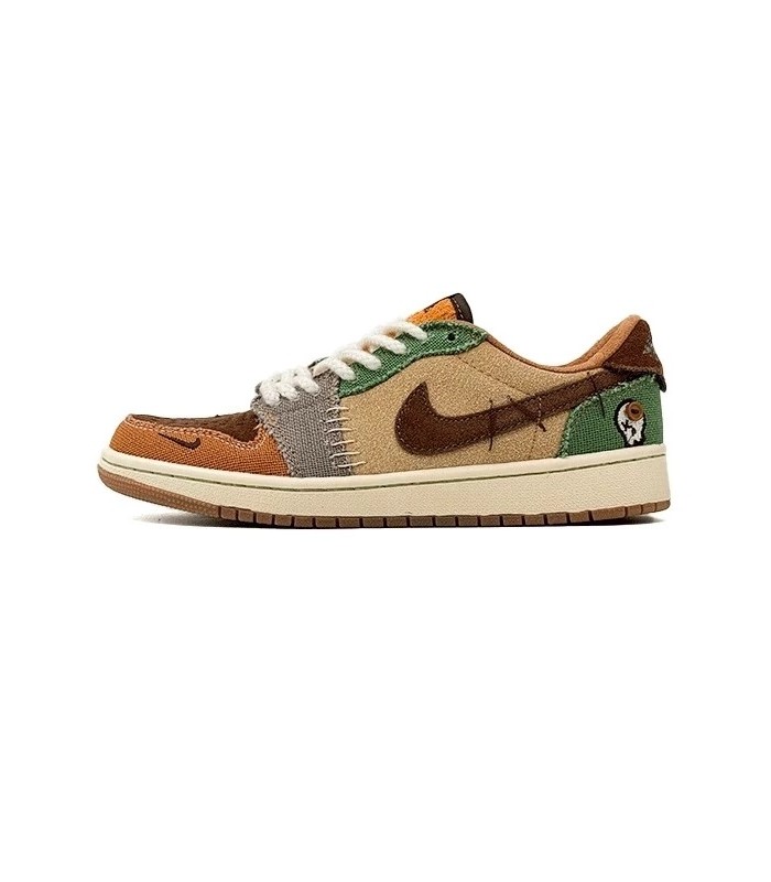 کفش پیاده روی نایک جردن وان طرح اصلی Nike Jordan One Low X Zion
