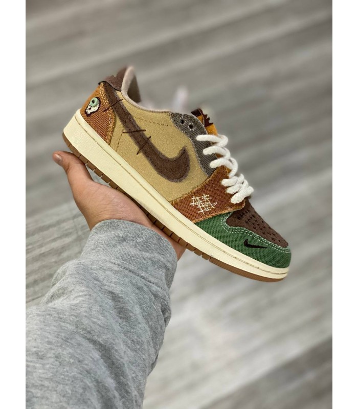 کفش پیاده روی نایک جردن وان طرح اصلی Nike Jordan One Low X Zion