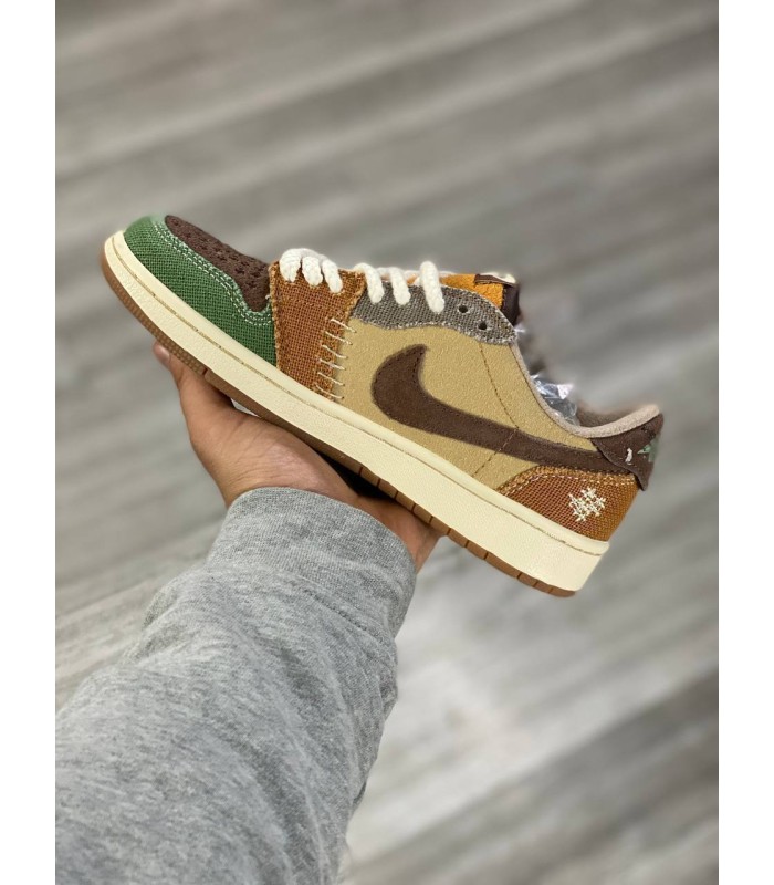 کفش پیاده روی نایک جردن وان طرح اصلی Nike Jordan One Low X Zion