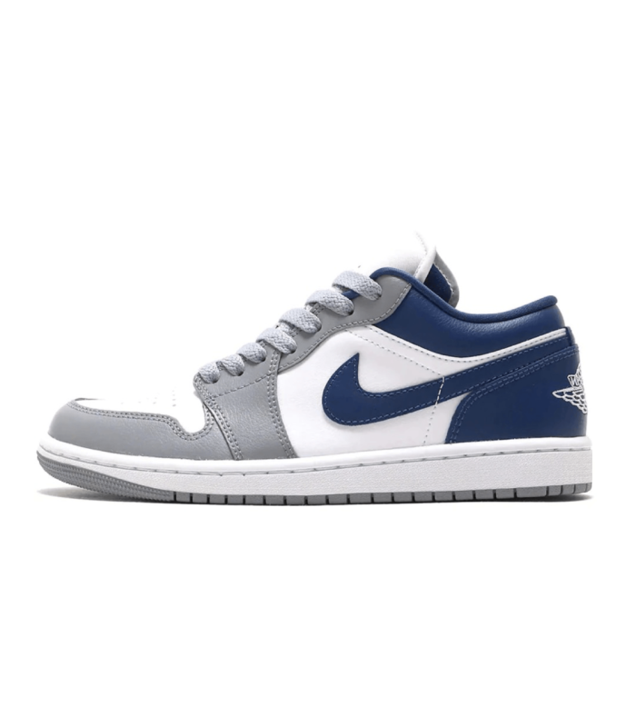 کفش پیاده روی نایک جردن وان طرح اصلی Nike Jordan One Low Gray Nvy
