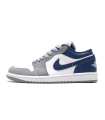 کفش پیاده روی نایک جردن وان طرح اصلی Nike Jordan One Low Gray Nvy