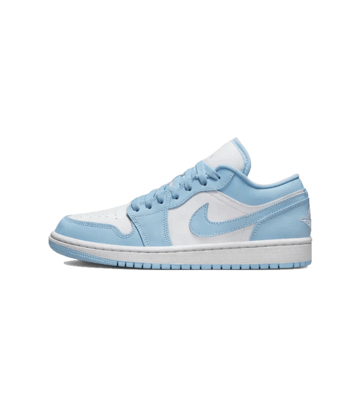 کفش پیاده روی نایک جردن وان طرح اصلی Nike Jordan One Low Aluminium Ice Blue
