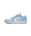 کفش پیاده روی نایک جردن وان طرح اصلی Nike Jordan One Low Aluminium Ice Blue
