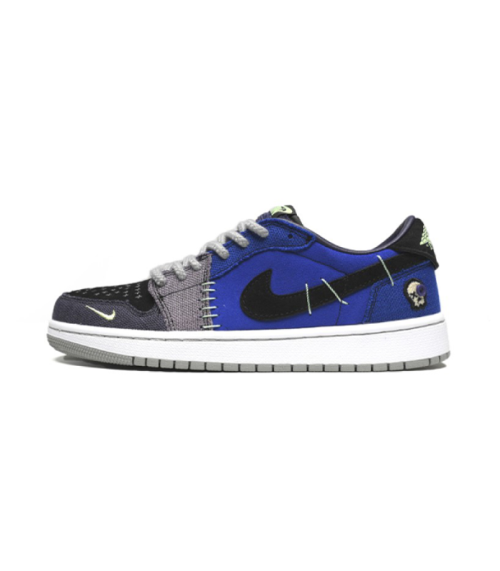 کفش پیاده روی نایک جردن وان طرح اصلی Nike Jordan One Low Navy Grey