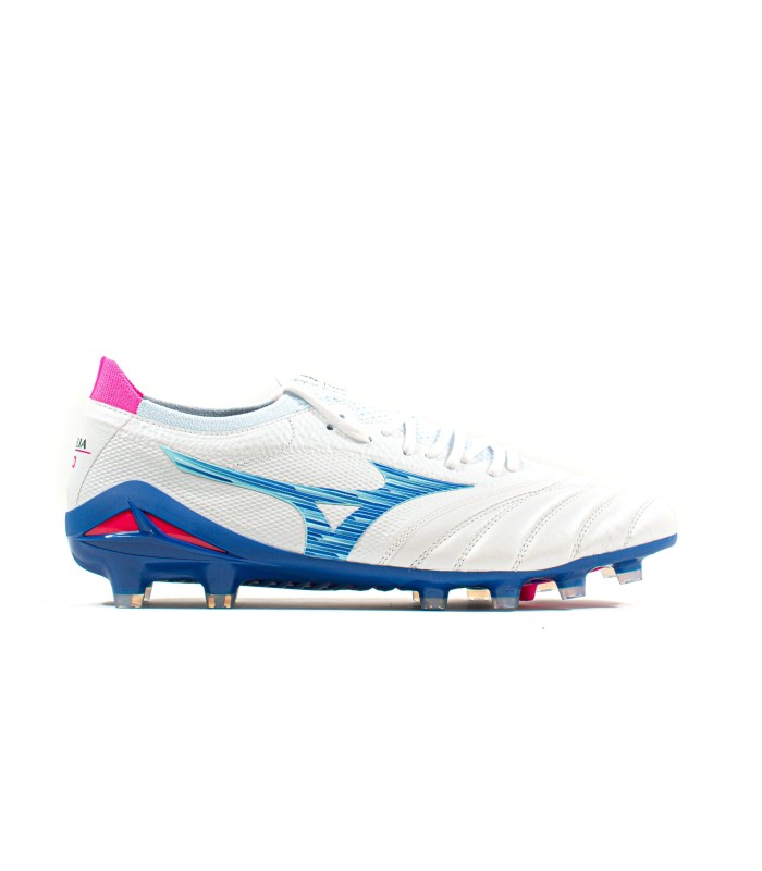 کفش فوتبال میزانو مورلیا نئو Mizuno Morelia Neo Beta IV Elite White Blue FG