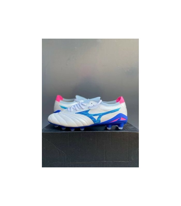 کفش فوتبال میزانو مورلیا نئو Mizuno Morelia Neo Beta IV Elite White Blue FG