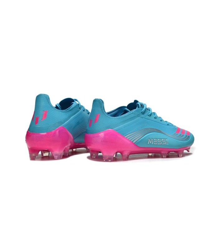 کفش فوتبال آدیداس اف پنجاه مسی Adidas F50 Elite FG Messi Blue Pink