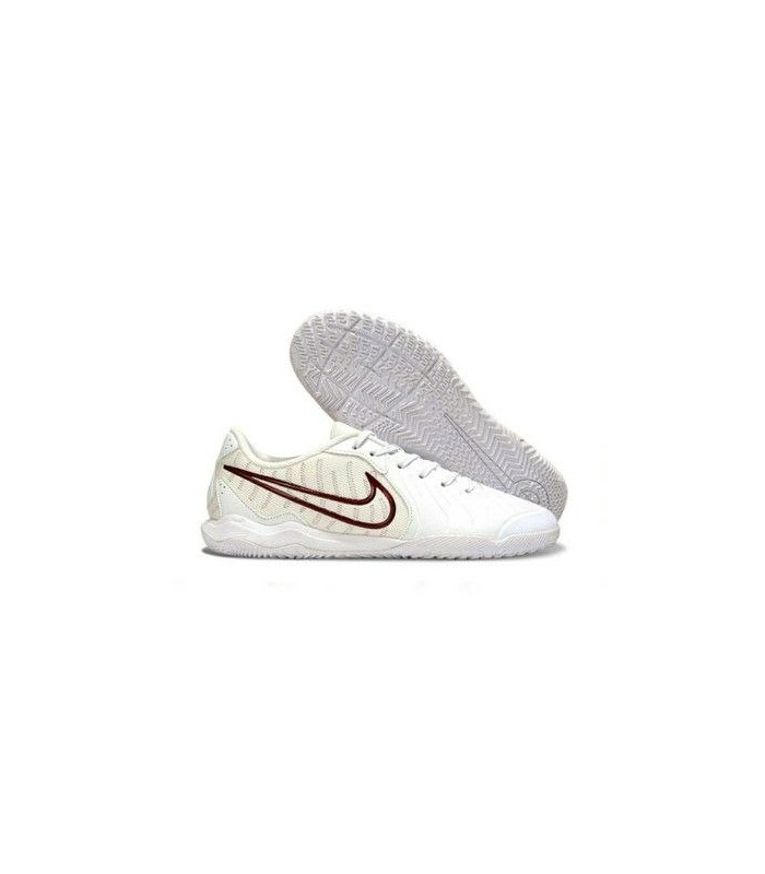 کفش فوتسال نایک تمپو لجند 10 آکادمی NIKE Tiempo Legend 10 Academy Chromatic White Red Futsal