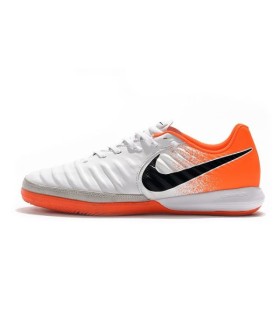 کفش فوتسال نایک تمپو ایکس لونار سفید نارنجی NIKE TiempoX Lunar Legend Pro 7