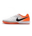 کفش فوتسال نایک تمپو ایکس لونار سفید نارنجی NIKE TiempoX Lunar Legend Pro 7
