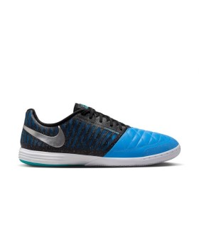 کفش فوتسال نایک لونارگتو 2 مشکی آبی Nike Lunargato II IC Black Blue