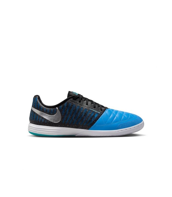 کفش فوتسال نایک لونارگتو 2 مشکی آبی Nike Lunargato II IC Black Blue