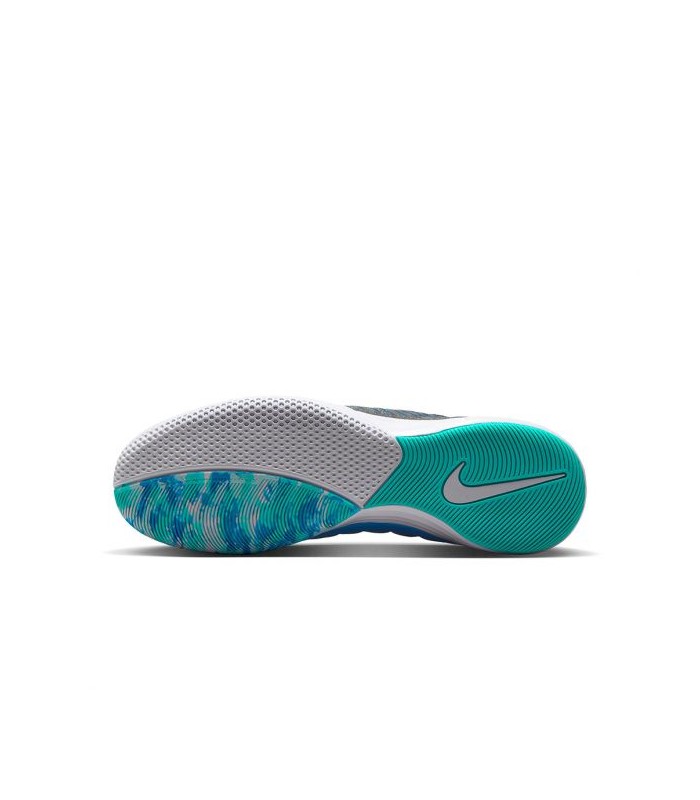 کفش فوتسال نایک لونارگتو 2 مشکی آبی Nike Lunargato II IC Black Blue
