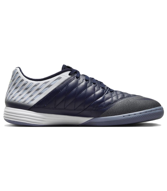 کفش فوتسال نایک لونارگتو 2 مشکی Nike Lunar Gato 2 IC White Blackened Blue Volt