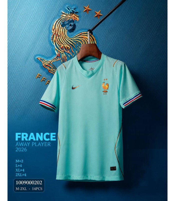 تیشرت پلیری دوم تیم ملی فرانسه 2026 جام جهانی France Away World Cup 2026