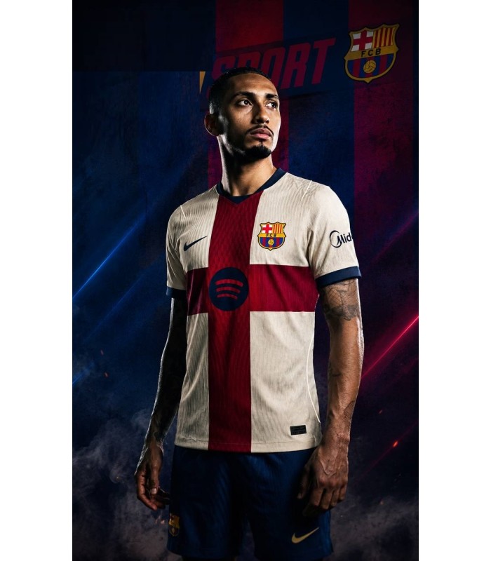 تیشرت پلیری چهارم 2027 بارسلونا Barcelona 4th kit 2027