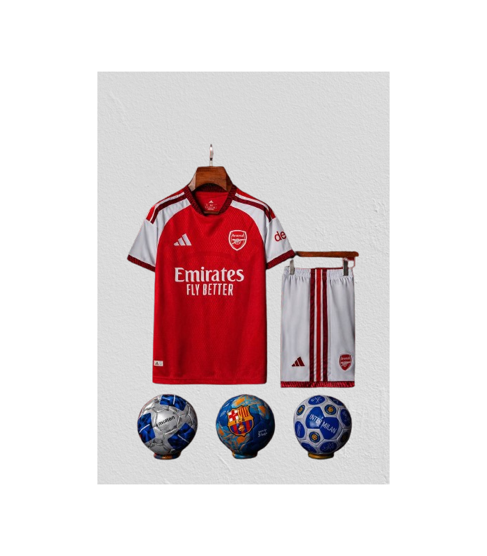 تیشرت و شورت 2027 اول تیم آرسنال Arsenal Home kit 2027