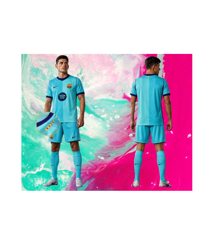 تیشرت و شورت 2027 دوم تیم بارسلونا Barcelona Away kit 2027
